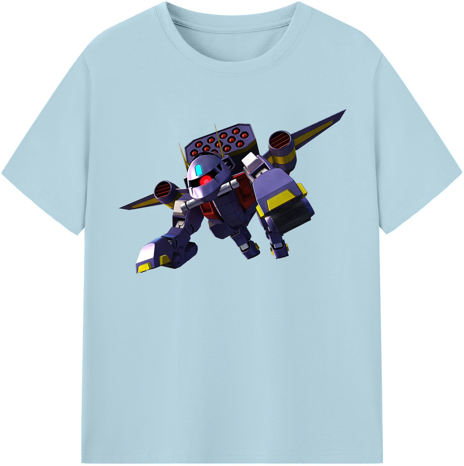 （画像用） 機動戦士ガンダム Mobile Suit Gundam 綿100％半袖Tシャツ（フロントプリント）